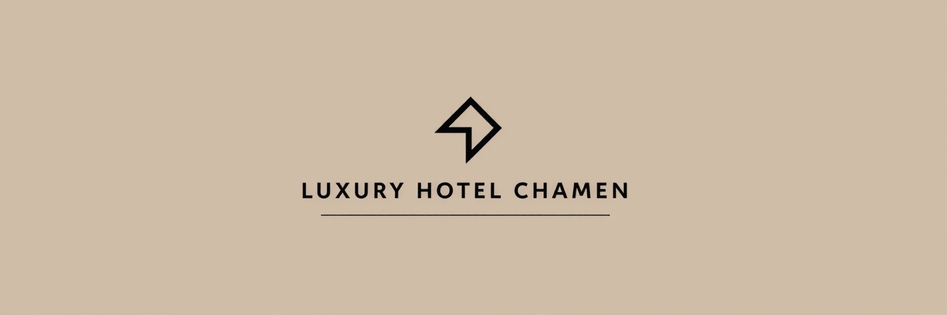 Fictional hotel logo for client 1
