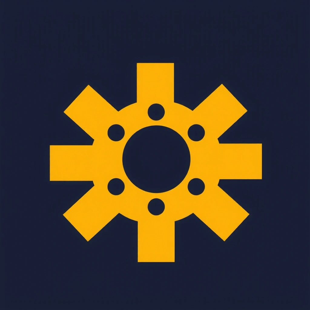 Gear icon representing efficiency
